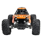 CMJ RC Cars Off-Road Speed Buggy Rechargeable 4WD Radio Remote Control Drift Left Right Car USB 1:18 (Orange)