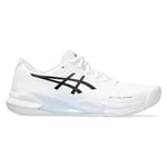 ASICS Homme Gel-Challenger 14 Padel Sneaker, White/Black, 41.5 EU