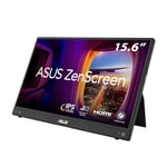 ASUS ZenScreen MB16AHV Portable Monitor- 16 inch (15.6 inch viewable) Full HD, IPS, HDMI, USB Type-C, Blue Light Filter, Anti-glare surface, Antibacterial treatment