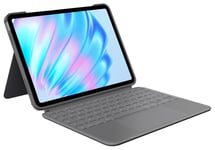 Logitech iPad Air 2024 13 Inch Folio Keyboard Case - Grey