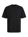 JACK&JONES PLUS Jjebradley T-Shirt SS Noos Pls, Noir, XXXXXXL Homme