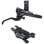 SHIMANO Deore XT BR-M8120/BL-M8100 XT 4 pot bled brake lever/post mount calliper, front right, M8120JLRXNA170