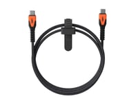 Urban Armor Gear Kevlar, 1,5 M, Usb C, Usb C, Usb 2.0, 0,48 Gbit/S, Svart, Orange