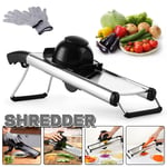 Professional Mandolin Slicer Food Cutter Fruit Vegetable Chopper Grater Peeler