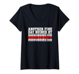 Womens Another Fine Day Ruined By Responsibility V-Neck T-Shirt