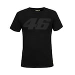 Valentino Rossi VR 46 Core Ton sur Ton T-Shirt, Noir, L Hommes