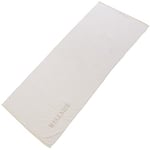 aqua-textil Wellness Serviette de Sauna 80 x 200 cm Uni Blanc Coton Éponge Sauna Serviette de Plage