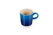 Le Creuset Tasse à Expresso en Céramique, 100 ml, Azure, 70305102200099