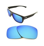 NEW POLARIZED CUSTOM ICE BLUE LENS FOR OAKLEY CROSSRANGE XL SUNGLASSES