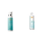 Moroccanoil Crème Modelage des Boucles , Flacon de 250 ml & Après Shampooing Sublimateur de Boucles, 250 ml