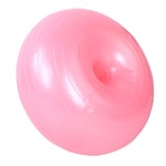 50cm PVC Pink Doughnut Shape Thicken Anti-explosion Inflatable Seating GF