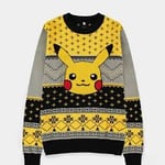 Difuzed Pokemon - Mens Christmas Jumper - L