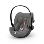 CYBEX Gold Coque Cloud G i-Size Plus, Coussin Réducteur pour Nouveau-né inclus, De la naissance à environ 24 mois, Max. 13 kg, Lava Grey