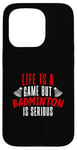 iPhone 15 Pro Life is a Game but Badminton is Serious Case