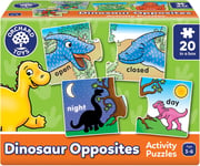 Orchard Toys Dinosaur Opposites Activity Puzzles, Helps to Teach Opposites, 20 a