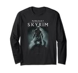 Ripple Junction x Elder Scrolls Dragonborn In Silhouette Long Sleeve T-Shirt