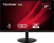 ViewSonic VG2709-2K-MHDU-2 27" IPS Monitor, 2560 x 1440 QHD / WQHD, 100Hz, 4ms