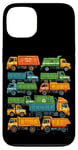 iPhone 13 MALLARE HONFE Garbage Trucks Case