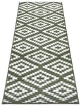 Hanse Home Nordic -matto, 80 x 250 cm, vihreä