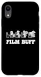 iPhone XR Movie Reviews For Film Buffs Pink Section Clapping Man Case