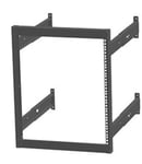 Direktronik Open Frame Wall Rack 19" 12u Black