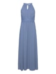 Vila Vimilina Halterneck Maxi Dress - Noos Blå