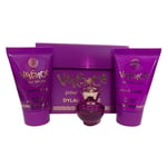 Versace Dylan Purple Femme 5ml EDP  + 25ml Shower Gel & Body Lotion Coffret Set