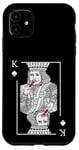 iPhone 11 Poker Player Design for a casino party - King with Cigar Case