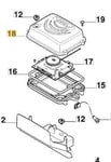 Boîte Haut Gnss Original Stiga Robot Tondeuse a1500 Rtk 322110164/0