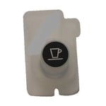 Bouton blanc pour lancer le café pour machine nespresso krups essenza