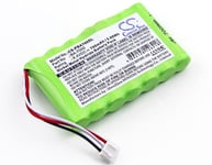 Yhteensopivuus  Brother PT-7600, 8,4V, 700mAh