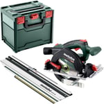 Ks 18 ltx 57 bl Scie circulaire portative sans fil 18 v 57 mm + kfs 44 Rail de coupe 440 mm ( 691223000 ) + x - sans batterie, sans chargeur - Metabo