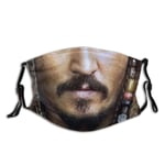 RENNAI The Great Pirate Adjustable Tightness, Reusable Sports Mask