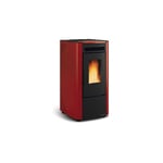 Extraflame - Poêle à Granulés Nordica Ketty 6.3 Kw Bordeaux Mod.1280204