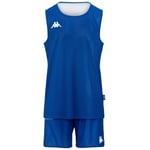 Kappa CAIROSI Maillot et Short réversible Basket-Ball Homme Blue FR : 4XL (Taille Fabricant : 4XL)