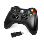 Xbox 360 -peliohjain langaton/langallinen ohjain tukee Xbox 360/360 Slim/Pc/Steam-peliohjainta Xbox 360 PC -peliohjaimelle