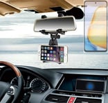 Car rear view mirror bracket for Vivo Y58 5G Smartphone Holder mount