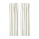 Åhléns Home Skir gardin LISA 130x300 cm, 2-pack Vit