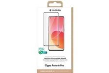 Verre trempé 2,5D pour Oppo Reno 6 black 5G