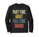 CHARIS Personalized Retro Girls Part-Time CHARIS Name Long Sleeve T-Shirt