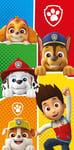 Paw Patrol Bath Beach towel 140 x 70 cm. 100% COTTON Chase Rubble Marshall Skye