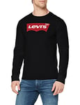 Levi's Homme Long-Sleeve Standard Graphic Tee, Stonewashed Black, S