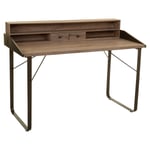 Bureau Alexandra House Living Marron Bois Fer Tôle Bois d'épicéa 60 x 95 x 13