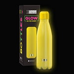 I-Drink Total Juggling Gourde isotherme à double paroi en acier, 500 ml, jaune