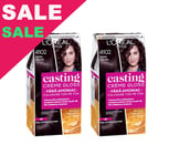 Lot de 2 L'Oréal Casting Creme Gloss 4102 Cool Chestnut Hair Color