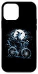 Coque pour iPhone 12 mini Costume de sorcière en vélo pour Halloween, saison effrayante, femme sorcière