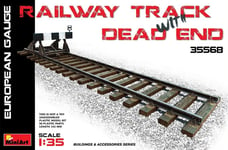 Miniart 35568 - 1/35 Railway Track with Dead End - New