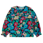 Bobo Choses Baby Flowers Vävd Blus Midnight Blue | Blå | 12 months