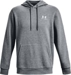 Under Armour Men's UA Essential Fleece Hoodie Pitch Gray, S