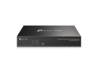 TP-Link VIGI NVR1004H-4P, 4 kanaler, 3840 x 2160 piksler, 720p, 1080p, 2160p, 3840x2160,1920x1080, 1680x1050, 1440x900, 1280x1024, 1024x768, 1280x720, 1280x720@60fps, 1920x1080@60fps, 3840x2160@30fps, H.264, H.264+, H.265, H.265+